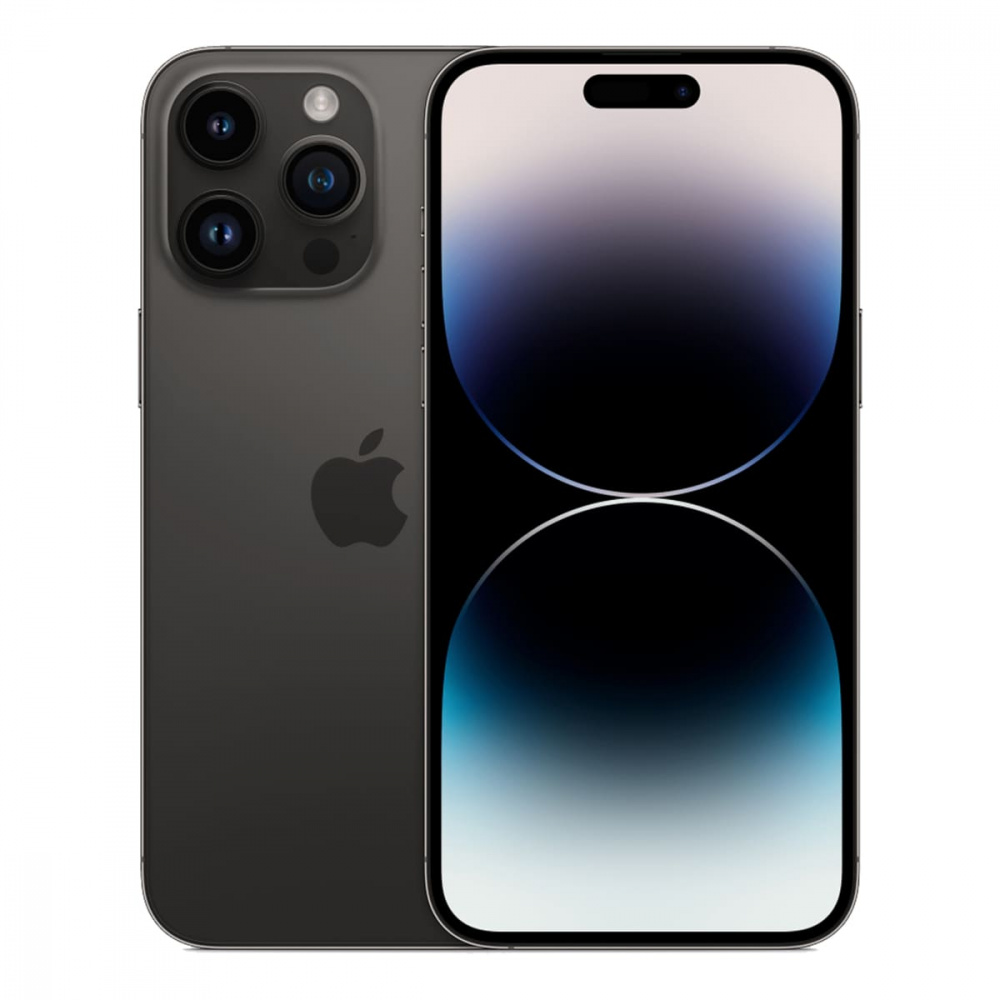 iPhone 14 Pro Max 256Гб (1 sim + eSIM / 83%) Черный космос - Б/У ★★★★☆