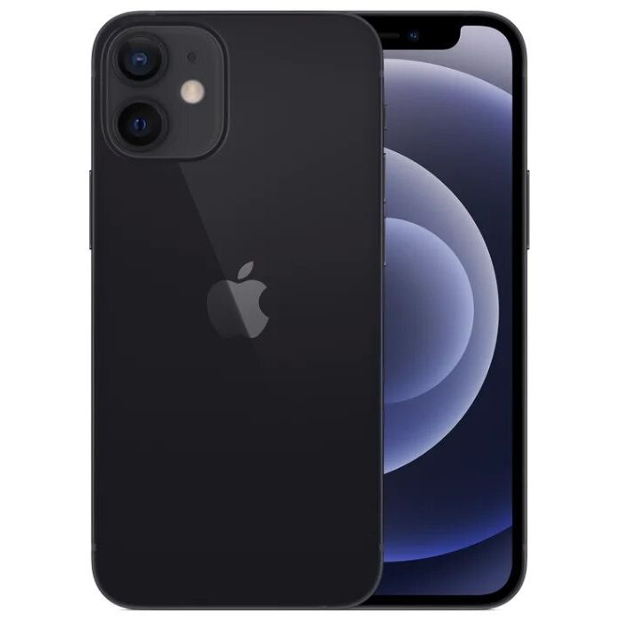 iPhone 12 Mini 64Гб (72%) Черный RU - Б/У ★★★☆☆