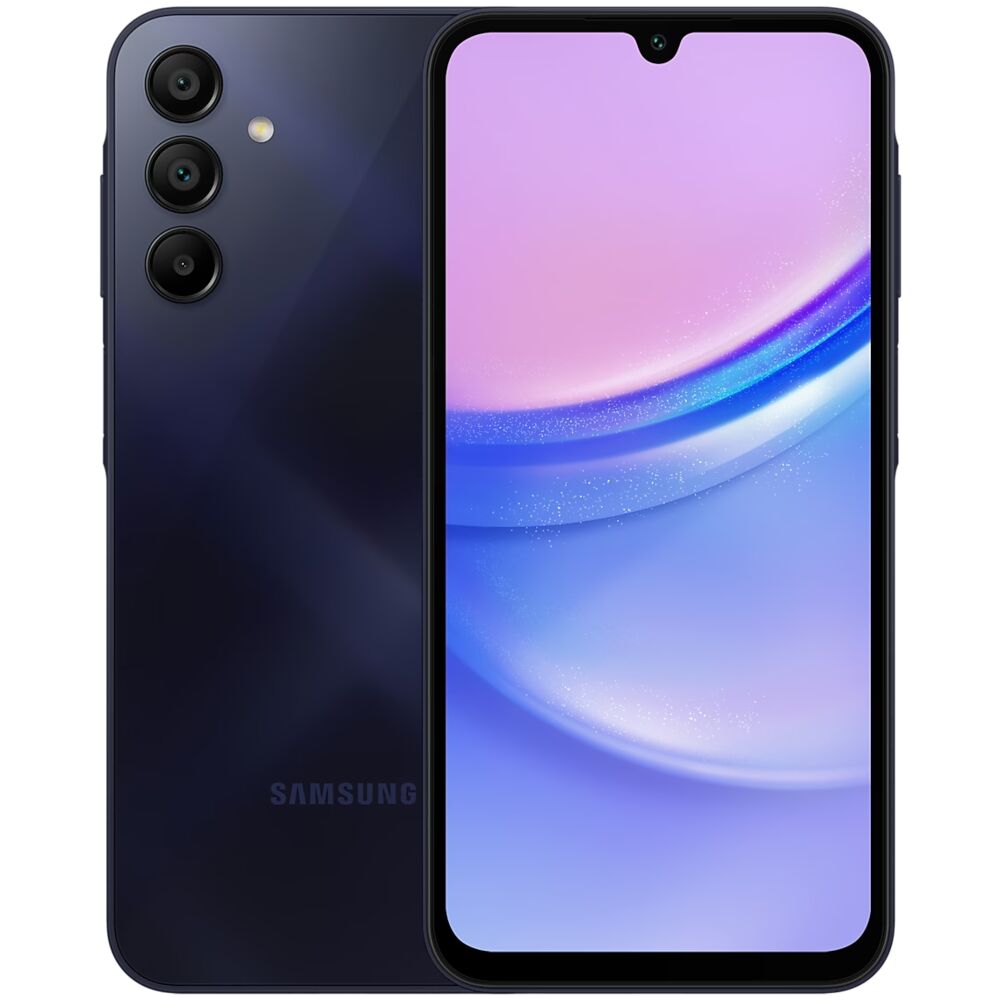 Samsung Galaxy A15 8/256Гб, Замена контроллера, Синий/Черный - БУ