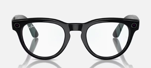 RayBan Meta Headliner Shiny, Прозрачно-черные в Ейске