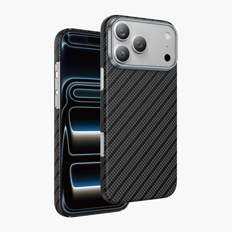 Чехол KeePhone Kevlar Robin MagSafe Case для iPhone 17 Pro Max, Черный