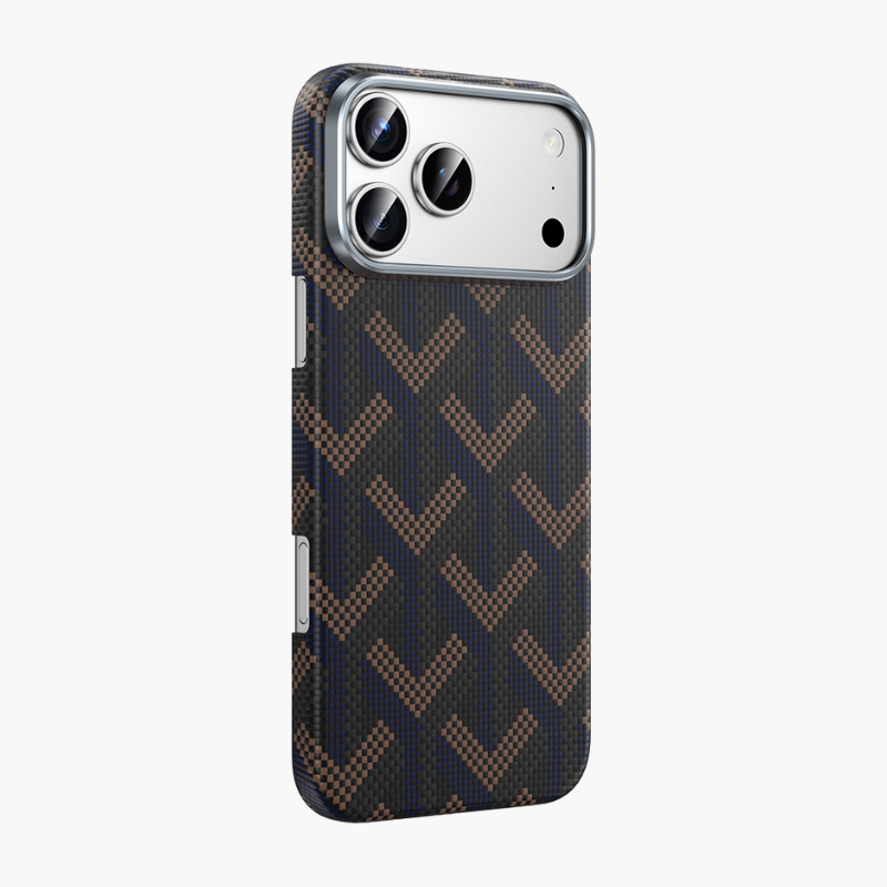 Чехол KeePhone Kevlar Prague MagSafe Case для iPhone 17 Pro Max, Бронзовый