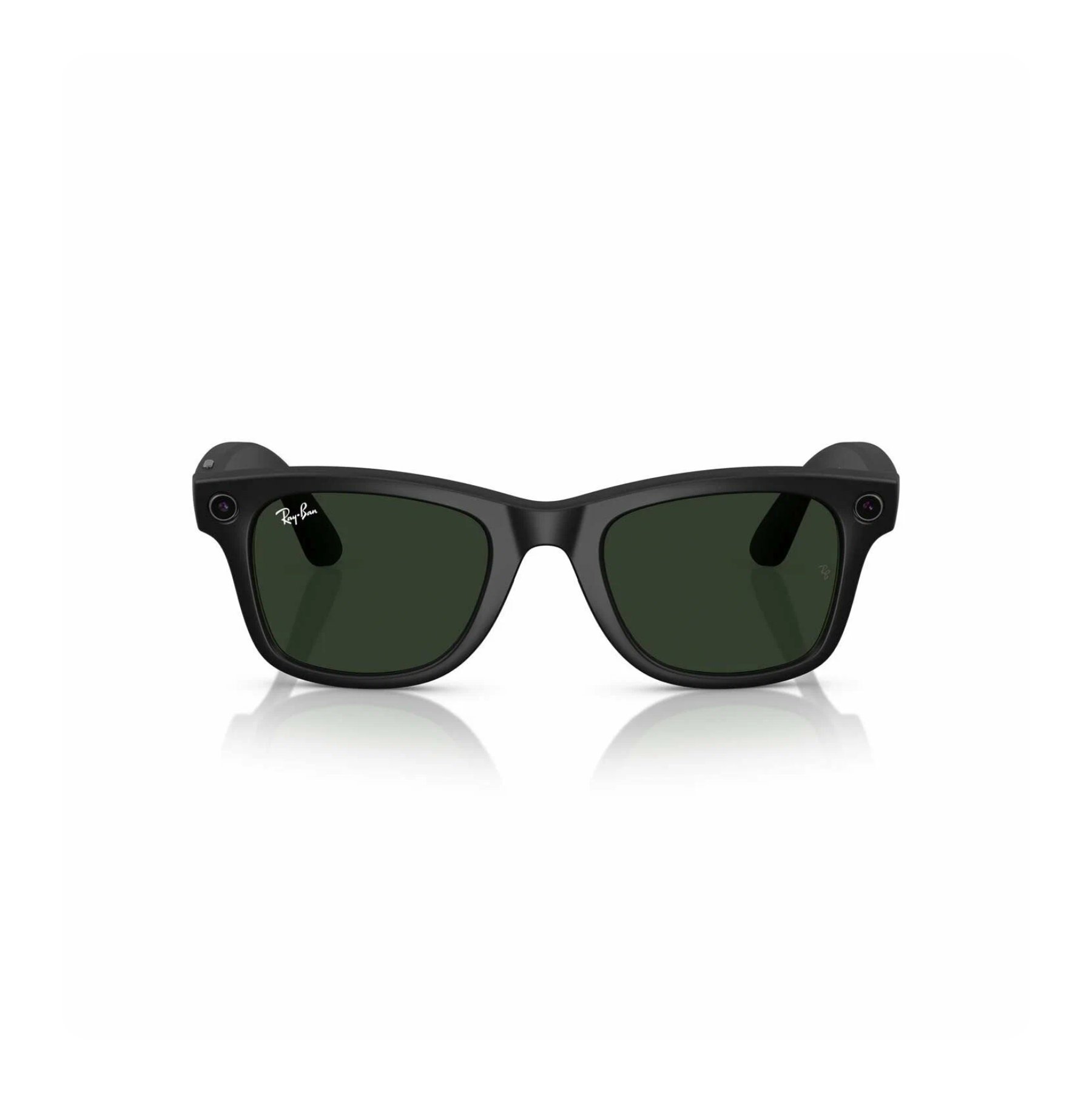 RayBan Meta Wayfarer, 155/53 размер, Матовый черный/прозрачный с переходом в графитово-зеленый, RW4008 в Ейске