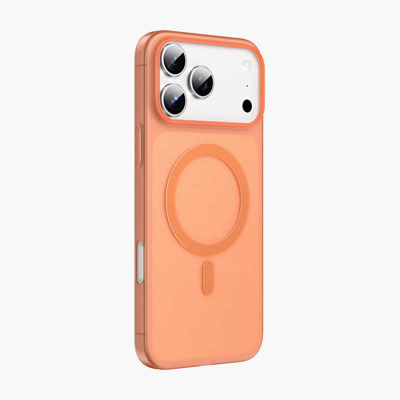 Чехол Keephone Airskin Pro Matte MagSafe Case для iPhone 17 Pro, Оранжевый