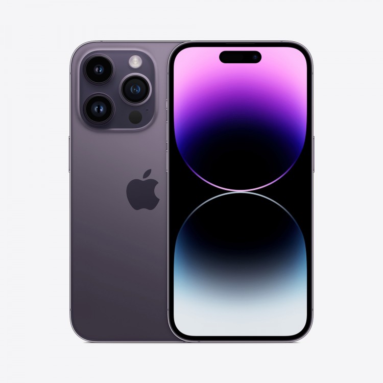 iPhone 14 Pro 256Гб (2 SIM / 79%) Темно-фиолетовый - Б/У ★★★★☆