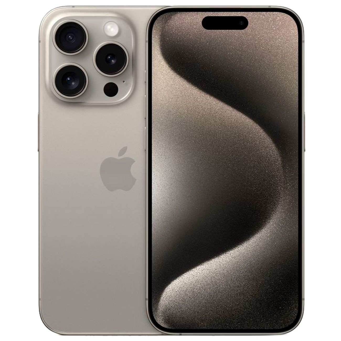 iPhone 15 Pro Max 1Тб (1 sim + eSIM / 92%) Натуральный титан - БУ ★★★☆☆