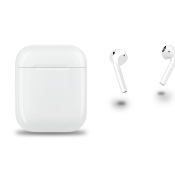 Apple AirPods 2, MV7N2), Не заряжаются наушники в кейсе / high copy, Белый - Б/У