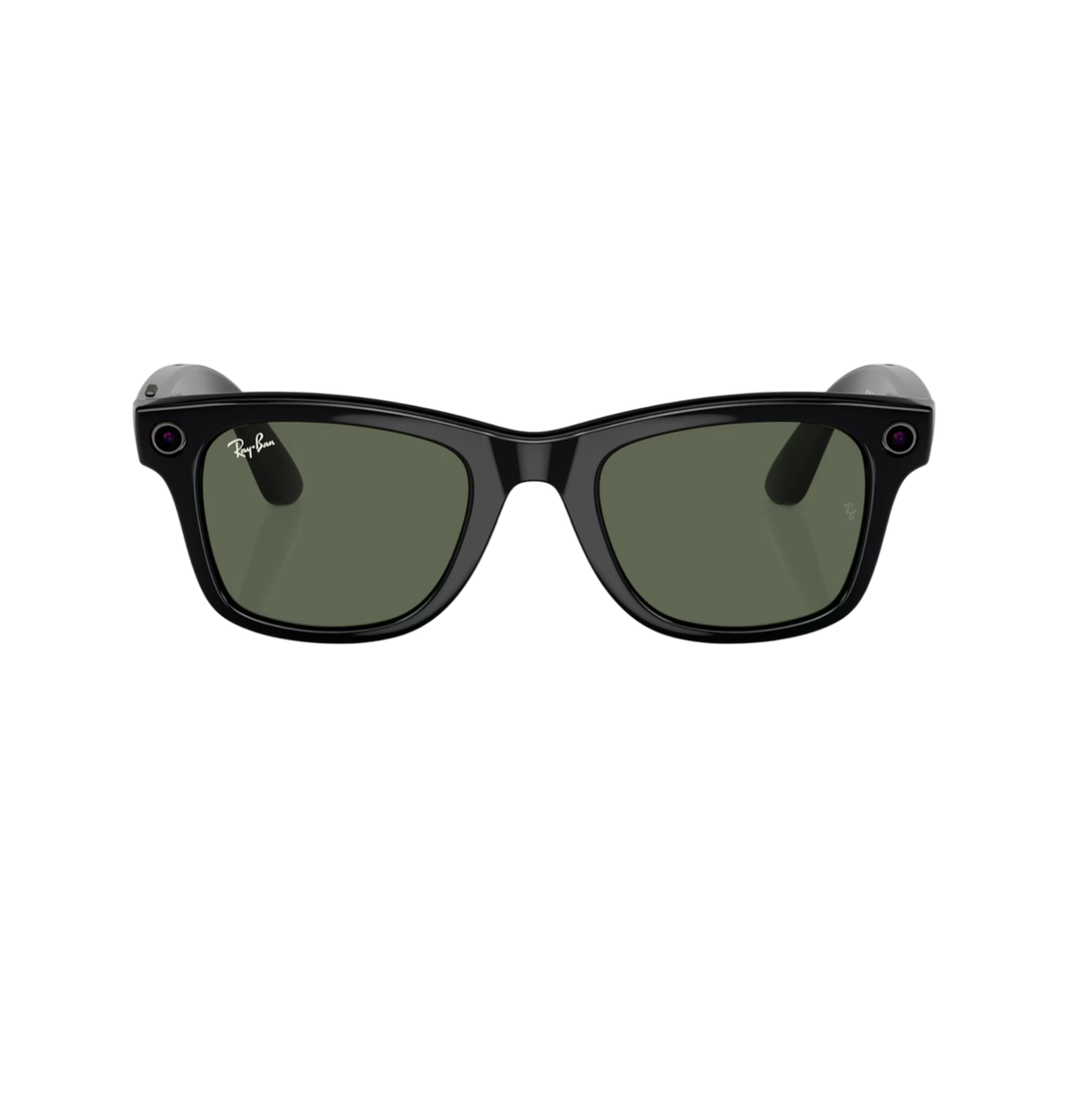 Умные очки RayBan Wayfarer RW4006 Shiny Black/Green (150 - 50 размер) в Ейске