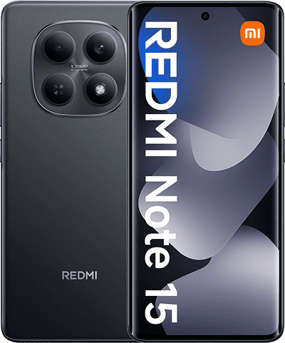 Смартфон Xiaomi Redmi Note 15 8/512Гб, Черный EU
