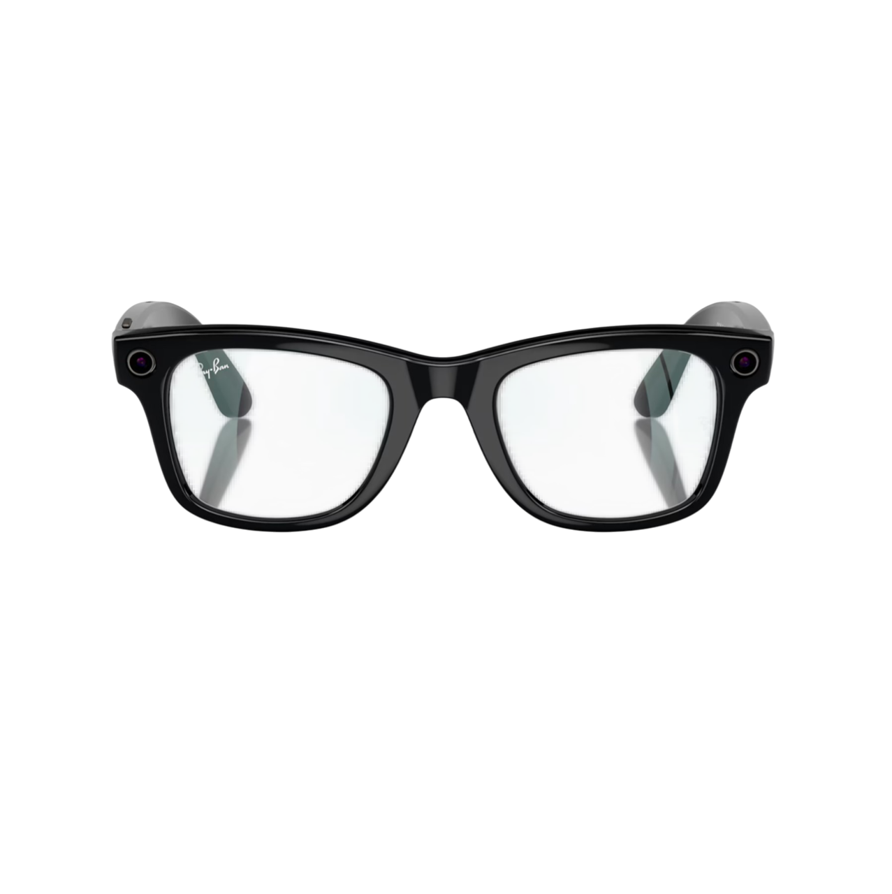 Умные очки RayBan Wayfarer RW4006 Shiny Black/Clear (150 - 50 размер) в Ейске