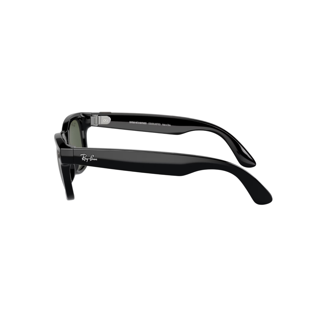 Умные очки RayBan Wayfarer RW4006 Shiny Black/Green (150 - 50 размер) в Ейске