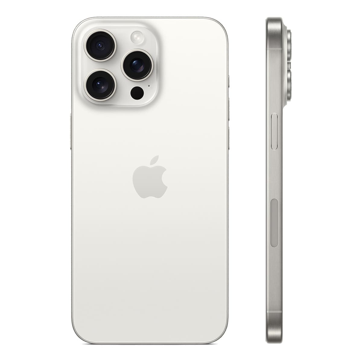 iPhone 15 Pro Max 256Гб (1sim + eSIM / 82%) Белый титан - Б/У ★★★★☆