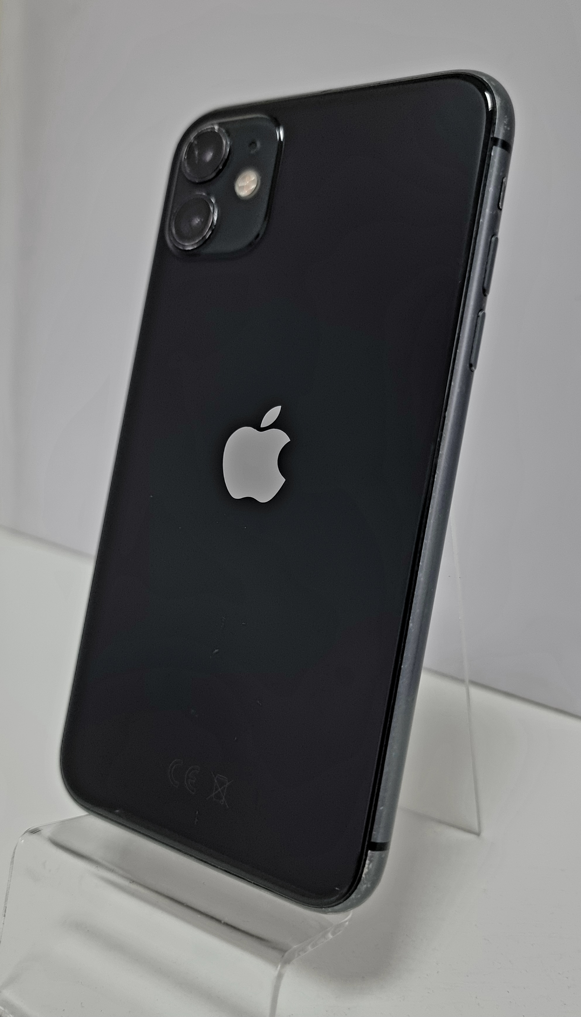 iPhone 11 128Гб (76% / Без коробки / Заменён дисплей / Не работает Face ID / RU) Черный - Б/У ★★★☆☆