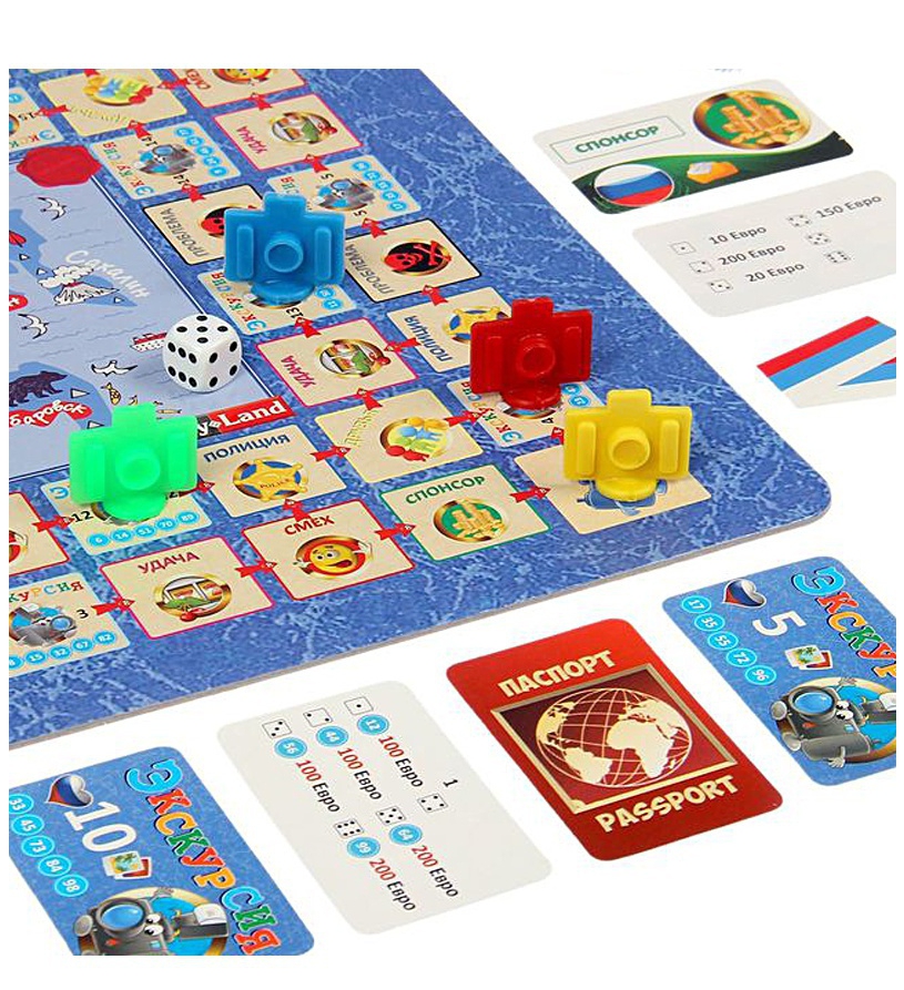 Настольная игра "Путешествие По России" в Ейске