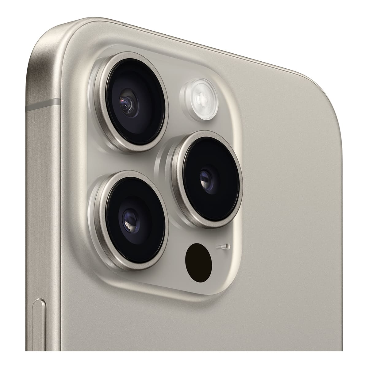 iPhone 15 Pro 256Гб (1 sim + eSIM / 84%) Натуральный титан - Б/У ★★★☆☆
