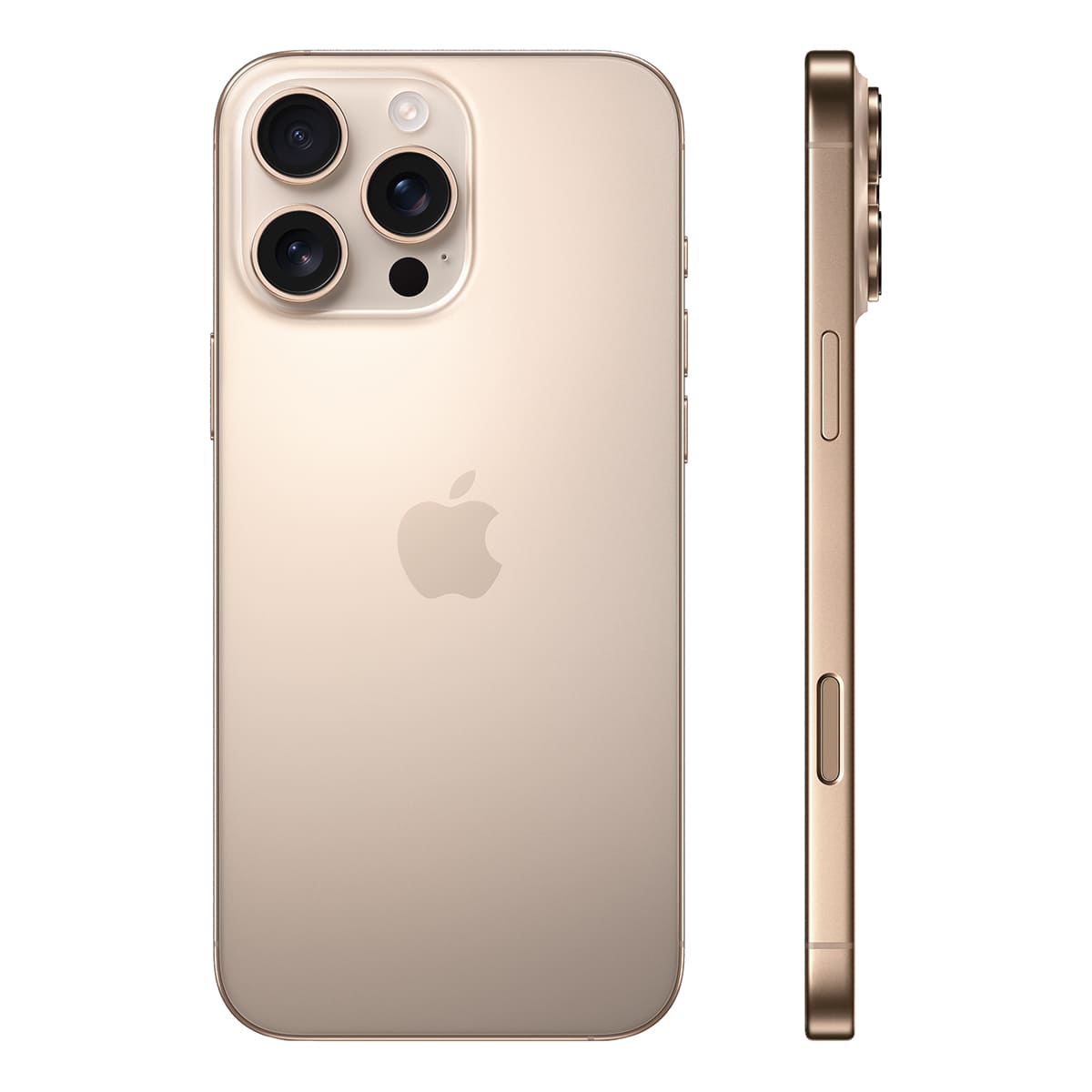 iPhone 16 Pro Max 256Гб (1 sim + eSIM / 95%) Пустынный титан - Б/У ★★★★☆