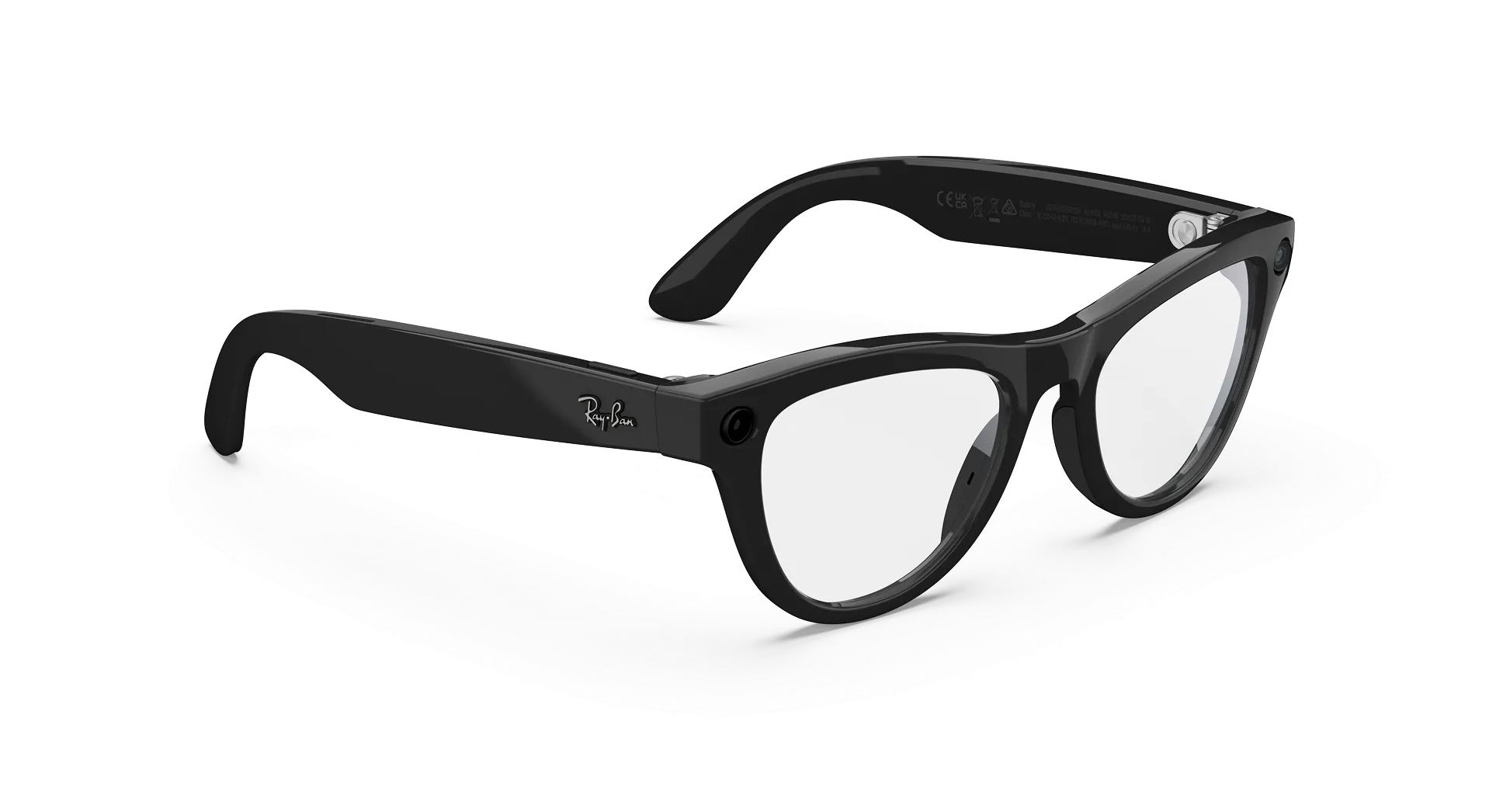 Умные очки Ray Ban Skyler (Gen 2) RW4014 Shiny Black/Clear (150 - 52мм) в Ейске