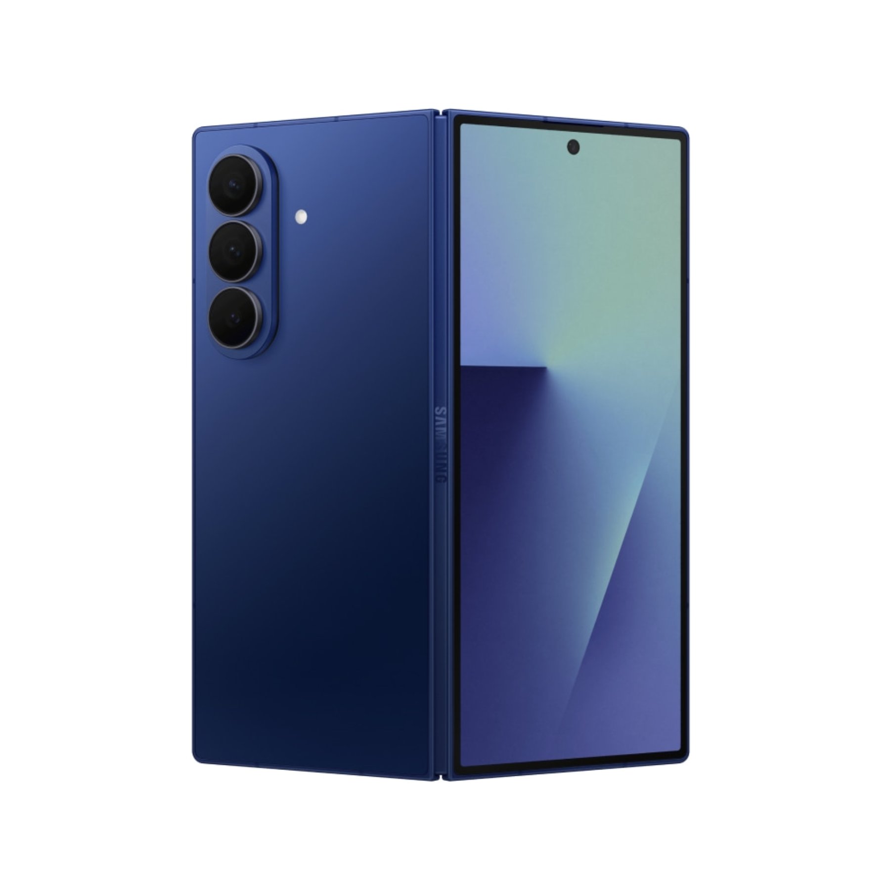 Смартфон Samsung Galaxy Z Fold7 5G 12/256Гб, Синий (битые пиксели) - Б/У