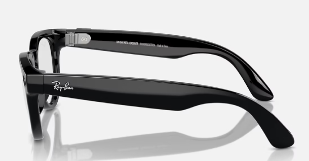 RayBan Meta Headliner Shiny, Прозрачно-черные в Ейске