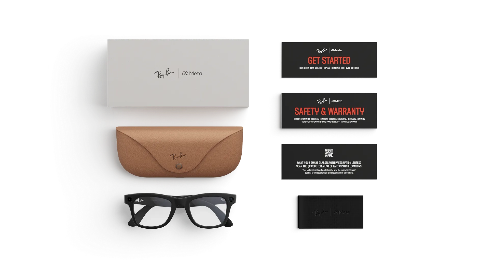 Умные очки Ray Ban Wayfarer (Gen 2) RW4012 Matte Black/Clear (S 53) L 155-53mm в Ейске