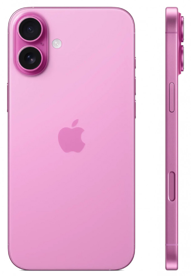 Apple iPhone 16 128Гб (1 sim + eSIM) Розовый