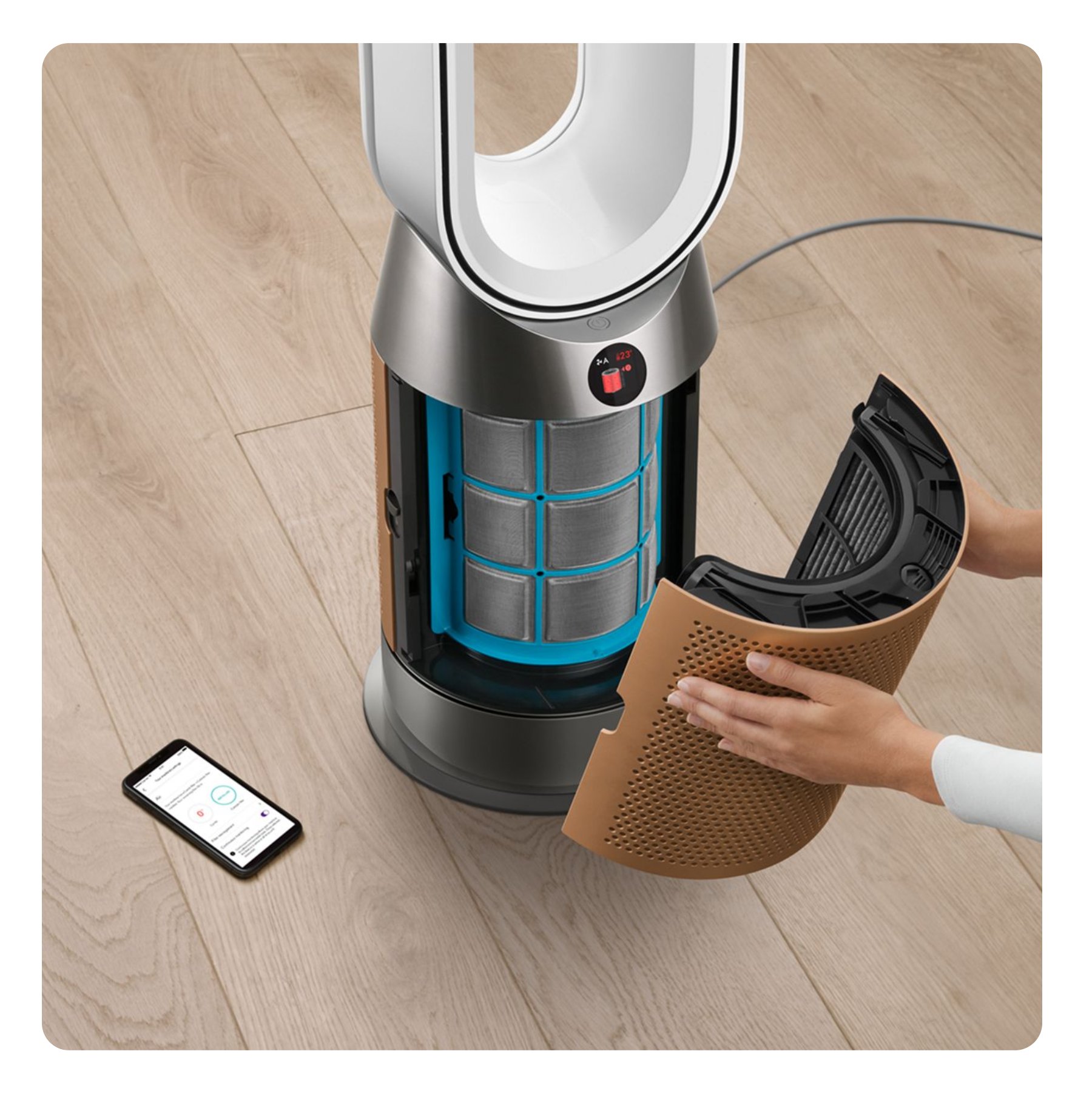 Dyson Hot+Cool Formaldehyde HP09, Золотой