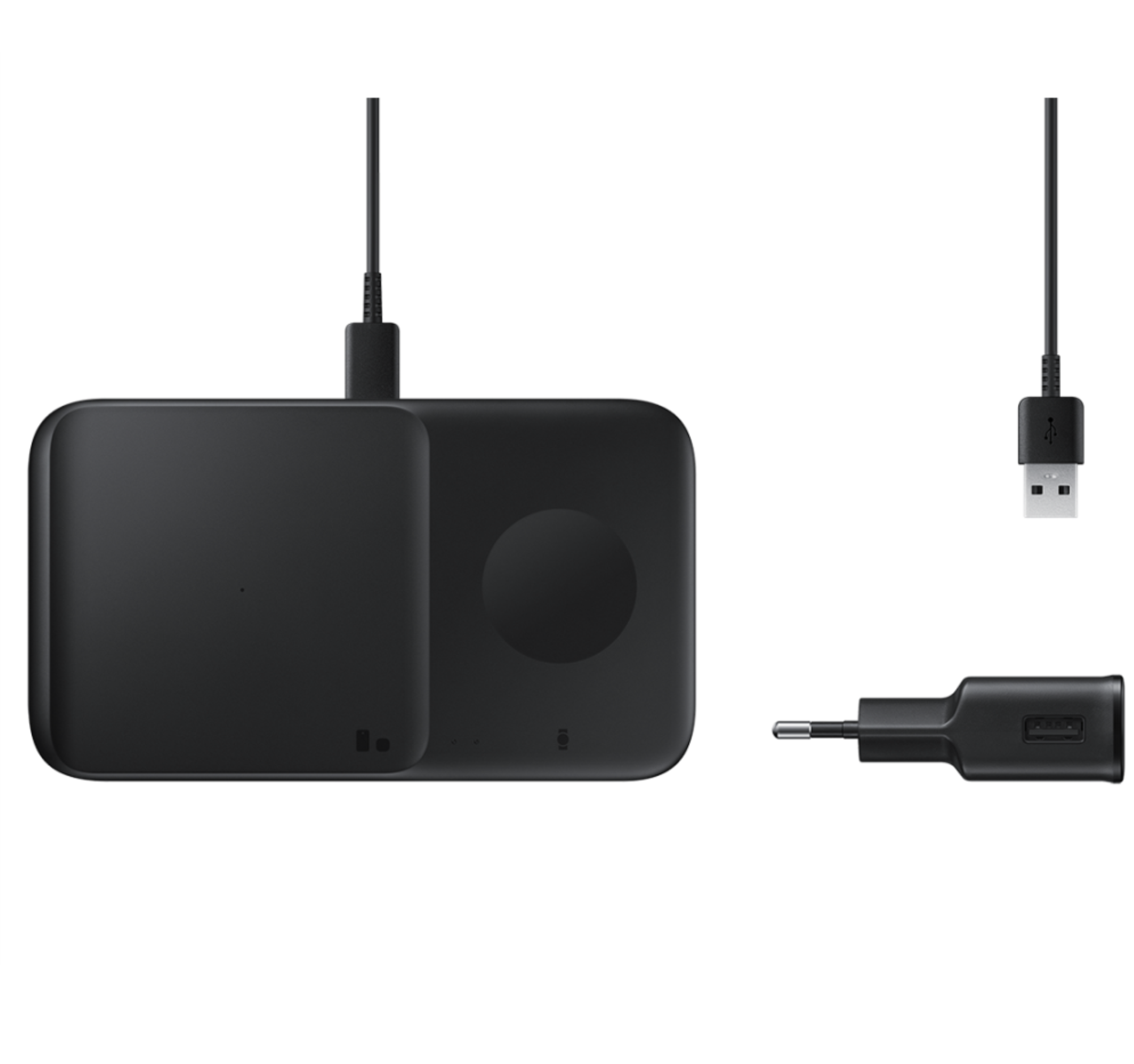 Беспроводное зарядное устройство Samsung Wireless Charger Duo EP-P4300, черный