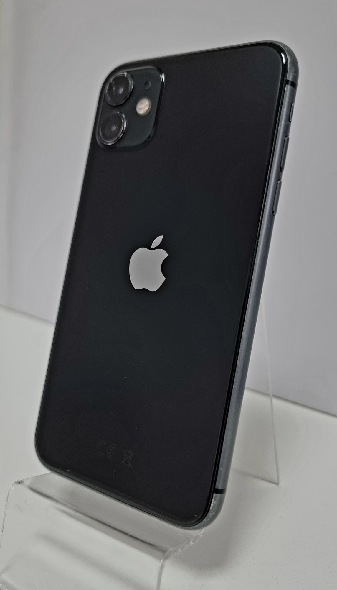 iPhone 11 128Гб (76% / Без коробки / Заменён дисплей / Не работает Face ID / RU) Черный - Б/У ★★★☆☆