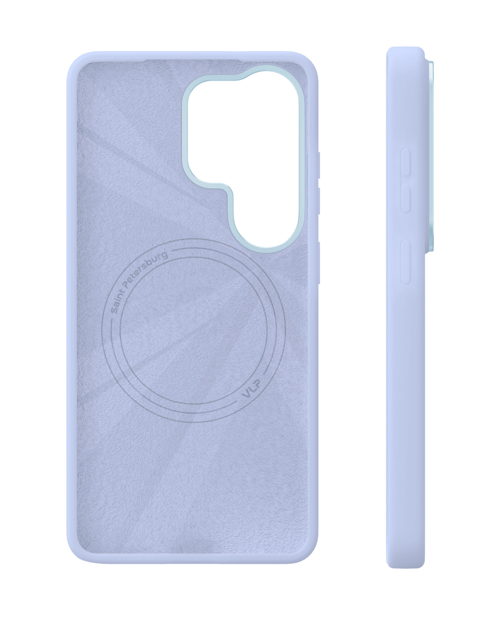 Чехол защитный VLP Aster Pro Case с MagSafe для Samsung Galaxy S26 Ultra, Голубой