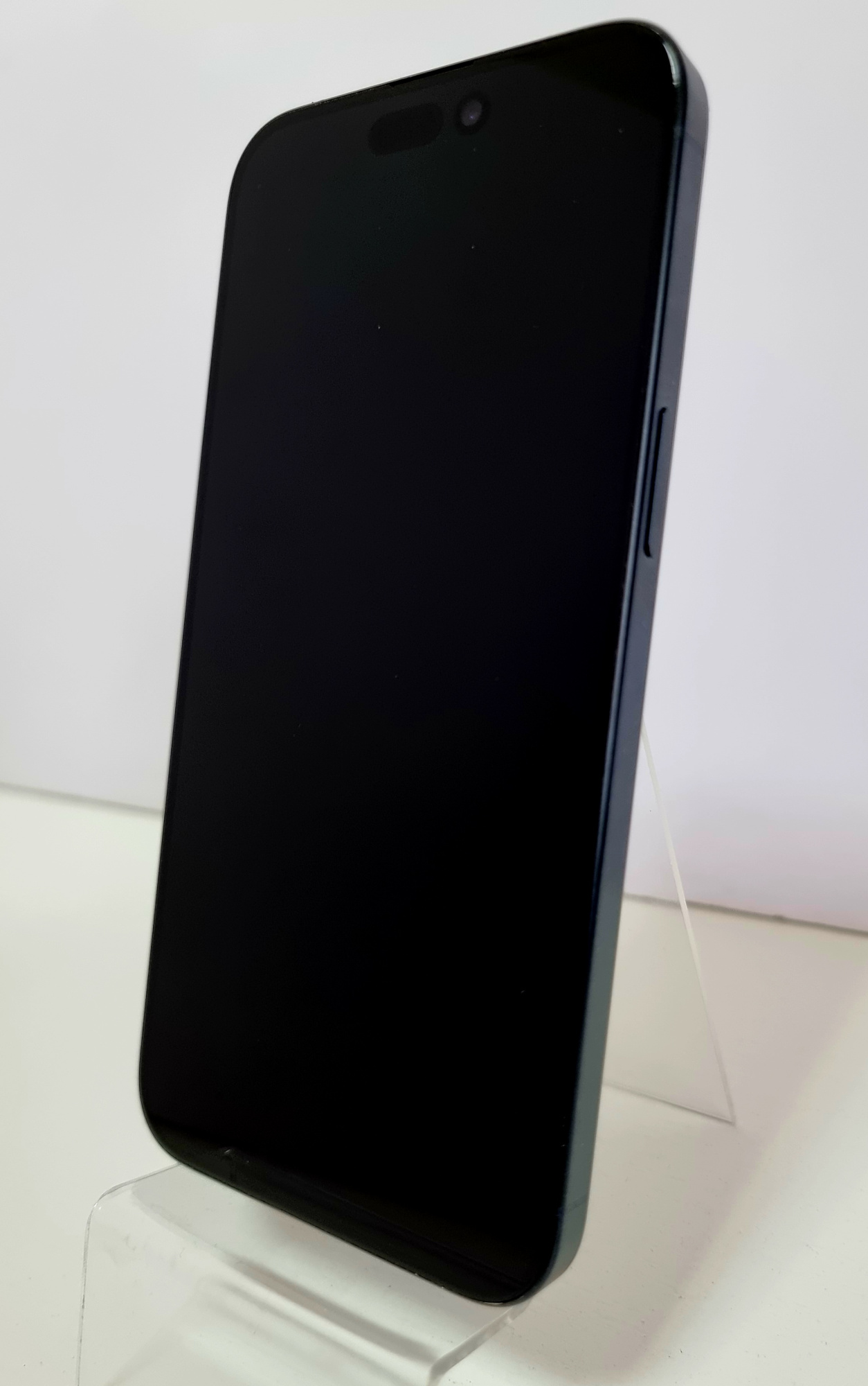 iPhone 15 Pro Max 512Гб (1 sim + eSIM / 88% / Без коробки / Заменен дисплей / Не работает широкоугольная камера) Синий титан - БУ ★★★★☆